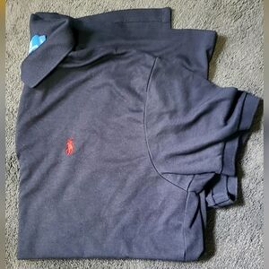 EUC Polo‎ by Ralph Lauren black Polo shirt size large